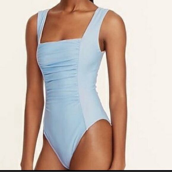 Plus size Baby blue bathing suit size 24, NWT - Picture 1 of 8